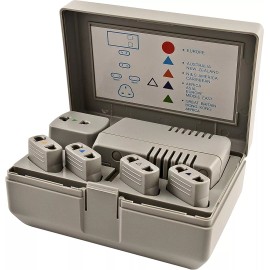 Simran 50-1600 Watt Voltage Converter Adapter Set 220 Volt For Foreign Travel