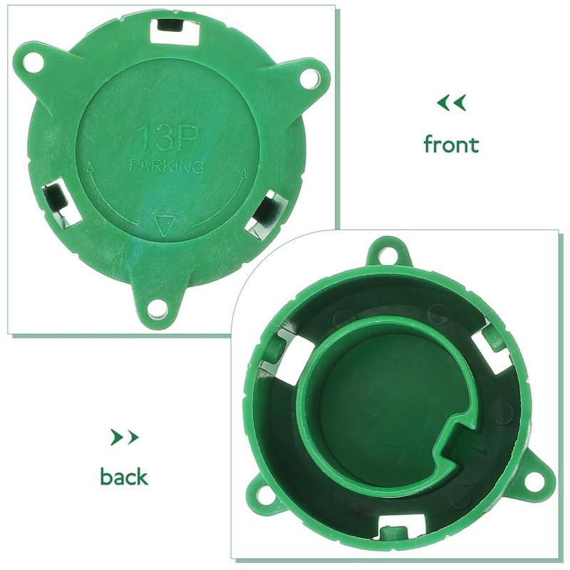 Mobestech 5 x Plug Dust Protection Trailer Plug Supply Connection
