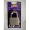 HEAVY DUTY CHROMED PLATED STEEL LOCK WITH 3 KEYS