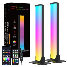 YIFMOO RGBIC LED Lightbar, Music Sync TV LED Backlight, Smart RGB Ambient Gaming Lamp with USB Control Box, App Control, Remote Control, Dimmable Light Bar for PC, TV, Gaming Room Decoration