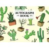 Autograph Book: Cactus Cover | Autograph Book for Adults &