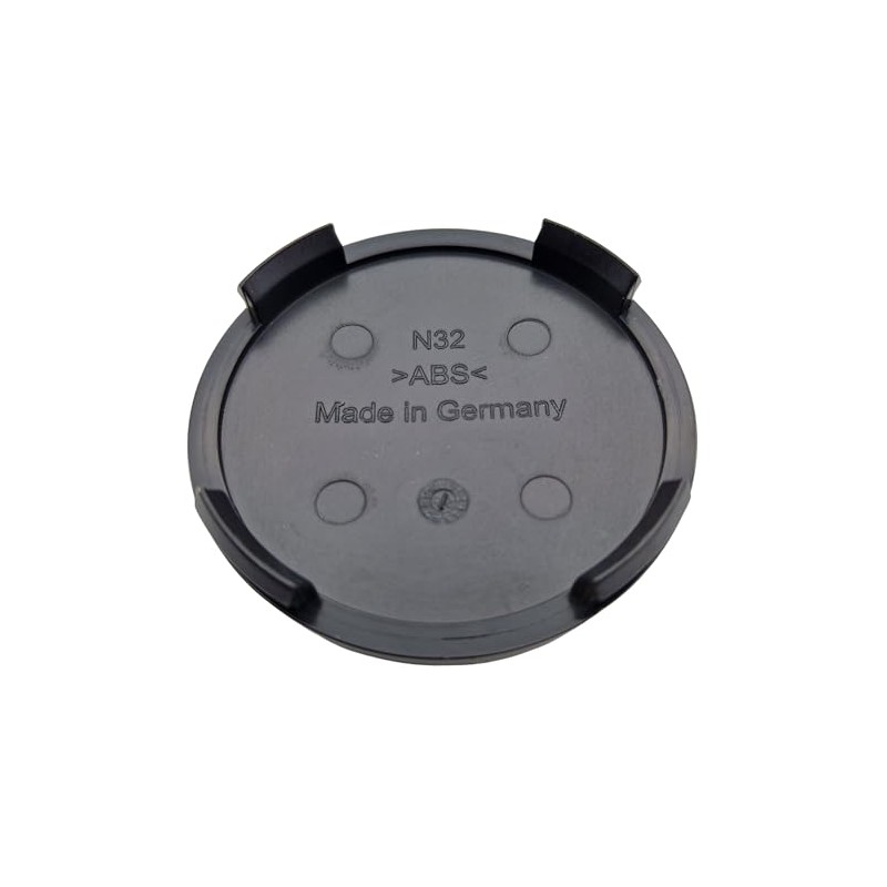 1 x Alutec Hub Cap 64 mm Glossy Black (N32)