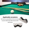2Pcs Pool Billiard Cue Roller Stainless Steel Billiard Cue Straightness