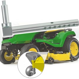 Unbranded Mower Deck Gage Wheel Arm AM136328 For John Deere X300 X320 X500 X530