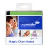 Legamaster 7-159504 10 x 10 cm Magic-Chart Notes - Green