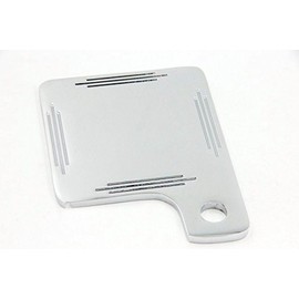 SEMT-Chrome State Inspection Tag Sticker Renewal Holder Display Plate Compatible With Motorcycles [B074MKZYPJ]