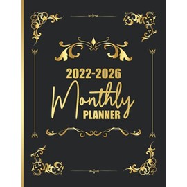 2022-2026 Monthly Planner: 5 Year Calendar Notebook - Appointment Schedule Organizer 2022-2026 - Year Goal, Birthday & Password Log - 60 Month Agenda ... Lists & Notes ( Beautiful Mandala Cover )
