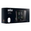 Braun Digital Projection Alarm Clock with 4 Backlight options, Negative