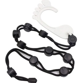 VOANZO 2PCS Socks Organizer Sock Clamps for Washing Machine and Dryer Sock Holder for Washing Drying and Finishing of Socks -Black