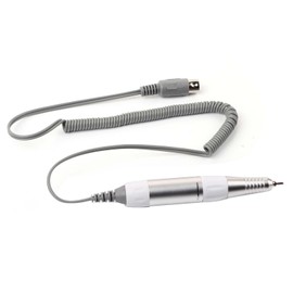 Taladro Eléctrico para Manicura y Pedicura, Bolígrafo de Repuesto, Amoladora de Uñas, Pieza de Mano para Profesionales, Color Plateado