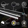 LASFIT 32 inch LED Light Bar, Single Row, Spot Flood