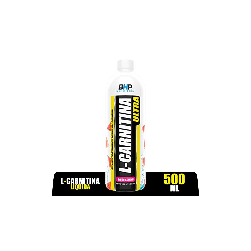 BHP ULTRA L-Carnitina Liq. Ultra 500 ml sandía