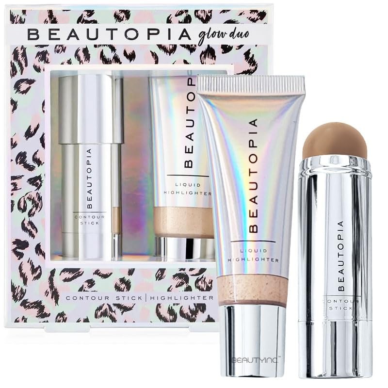 BEAUTOPIA GLOW DUO SET 2PC (CONTOUR STICK & HIGHLIGHTER)
