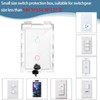 Switch Cover,Baby Proof Light Outlet Covers,Child Safety Switch Plate Guard,Wall