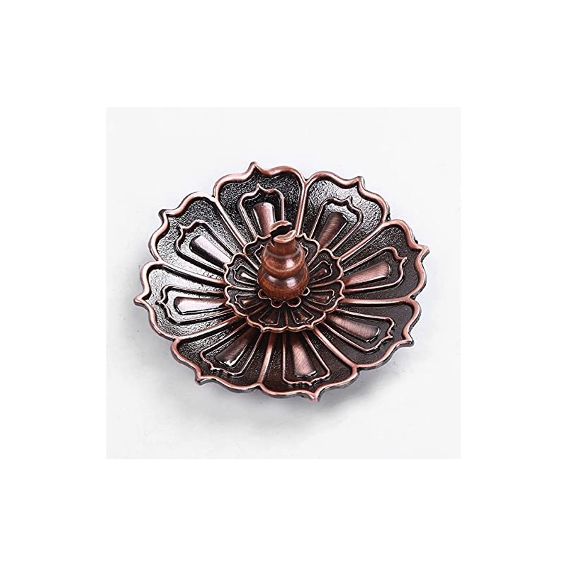 Ansimple Lotus Flower Healing Incense Burner, Incense Stand, Incense Stand,
