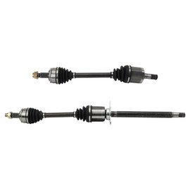 TRQ Front CV Axle Shaft Assembly Set Compatible with 2013-2016 Dodge Dart