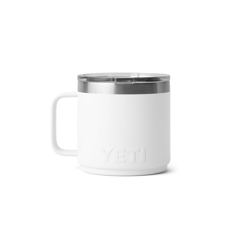 YETI Rambler 14 oz Ceramic Lined Stackable Mug, Vacuum Insulated,