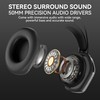 Wantek Cute Cat-Ear Gaming Headset - 50mm Drivers, Noise-Cancelling Mic,