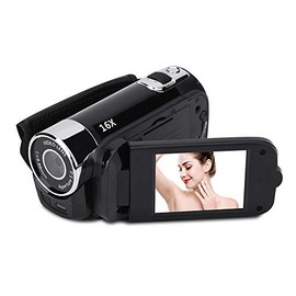 VBESTLIFE Full HD 270° Rotation 720P 16X High Definition Digital Camcorder Video DV Camera (Black)
