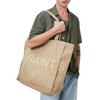 AllSaints Large Biggy Tote, Light Khaki
