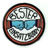 Polizeimemesshop - Bester Einsatzbuddy Rescue Textile Patch - Buddy -