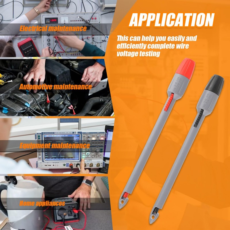 HUAREW Heavy Duty Wire Piercing Probe Insulation Piercing Clip Set