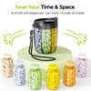AUVON Pill Dispenser Holds 1 Monthly Vitamins, Supplement Pill Box