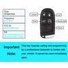 Smart Key Fob for Jeep Grand Cherokee 2014-2022, YIKEBALOG Keyless