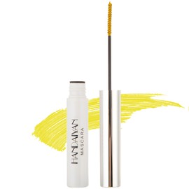 Waterproof Mascara for Eye Eyelashes White Black Brown Purple Long-lasting colored Mascara Eye Makeup Fast-Dry (Yellow, 0.17 Fl Oz)