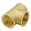 VARIOSAN T-Piece 90° 15556, 1 1/4 Inch Female Thread, Brass