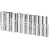 Draper 50048 1/4-Inch Metric Multi-Drive Deep Socket 10 Piece Set