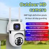 Camera Home Security, Outdoor Camera Dual Lens, WiFi Human Detection,