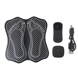 Multifunction Folding Pulse Meter Charging Sport Fitness Massager Vibrating Pedicure Feet Massage Equipmentphysiotherapy instrument