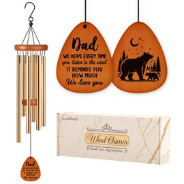 Gifts for Dad, Dad Wind Chimes, Birthday Gifts for Father from Daughter Son, Father's Day Best Gift for Dad, Present for Dad, Father, Husband, Men, Dad Gift Ideas for Thanksgiving, Christmas