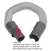 Retractable Hose ABS EVA Durable Rupture Resistant Vacuum Cleaner Accessory