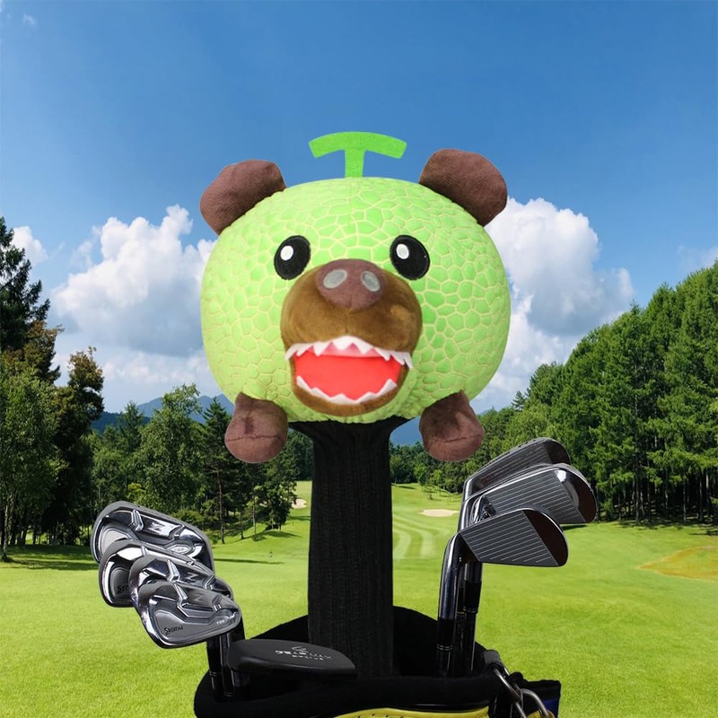 Hokushin Trading Melon Bear Headcover Driver OHC0048