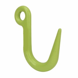 Lifting Hook, Alloy Steel 2 Ton Strong Load Bearing Large Opening Crane Hoist Hook, Universal Heavy Duty Crane Hook for Construction Engineering, Factory Lifting, Harbor Hoisting