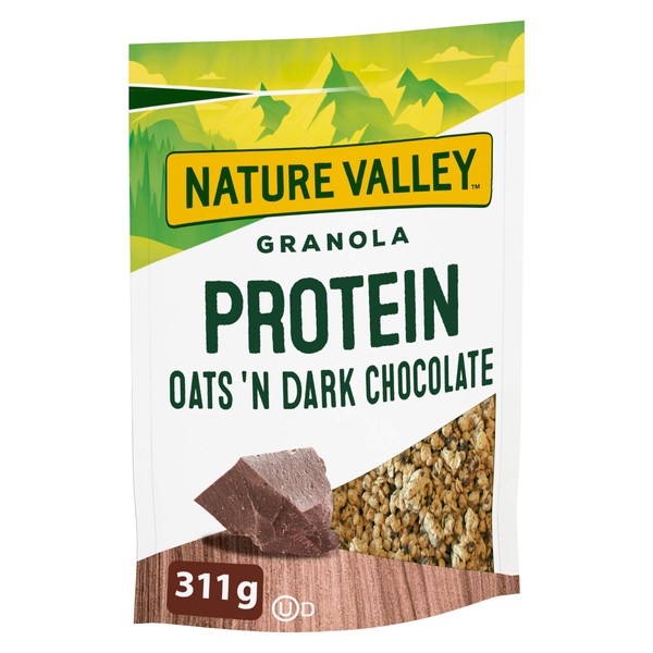 NATURE VALLEY Protein Granola Oats 'n Dark Chocolate, 311 Gram