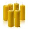 Citronella Pillar Candle - Set of 6 Citronella Candles -
