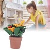 1:12 Miniature Dollhouse Plants Hand Crafted High Simulation Mini Potted