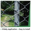 Otoolling 200 Pack, 2 1/2" (2 3/8" Od) Twist Fence