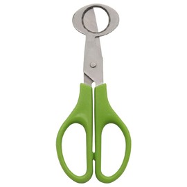 Quail Egg Scissors, Stainless Steel Egg Shell Cutter, Small Egg Scissors,Egg Opener for Home Restaurant Kitchen (Green)
