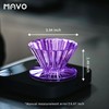 MAVO Pour Over Coffee Dripper, Detachable Hand Drip Brewer, Pour