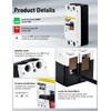 DIHOOL Heavy Duty Battery Disconnect Switch, 300 Amp DC Circuit