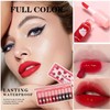Strawberry Lip Tint Set, 10 pcs, Waterproof, Long-Lasting, High Pigment