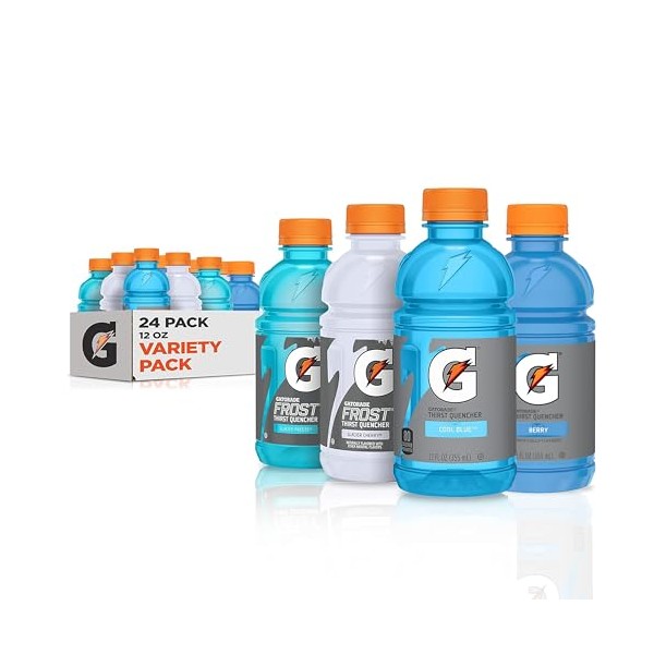 Gatorade Gatorade Frost Thirst Quencher, Variety Pack 2.0, 12 Fl