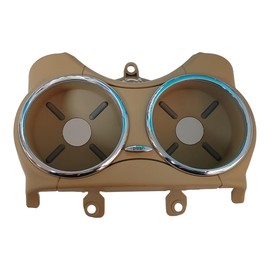 Bomunik Cup Holder Bracket Dual Cup for Benz CLS500 2006-2011, CLS55 AMG 2006, CLS550/CLS63 AMG 2007-2011-W219 Series Replacement Number# 2196800414,21968004148K67 (Beige)