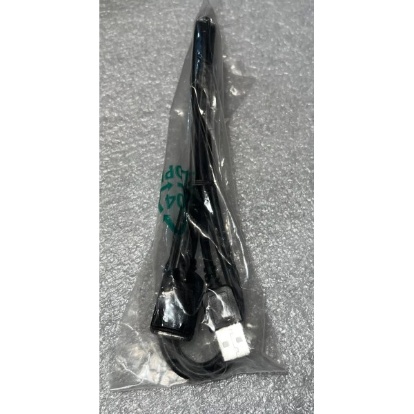 Install Bay 5FT USB Car Audio 2.0 Extension Cable Cord