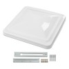 G-PLUS New 1pc White Roof Vent Cover 14" x 14"