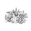 HANLATO 30 Pcs Wall Plate Screws 3/8 inch Long 6-32